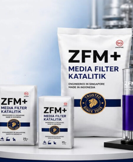 Menyediakan Media Filter Katalitik ZFM+ untuk berbagai kebutuhan pengolahan air.